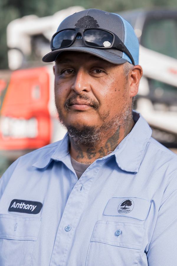 Anthony, landscape installation specialist at East Coast Consolidated Landscaping, delivering dependable grounds maintenance and landscape enhancement services.