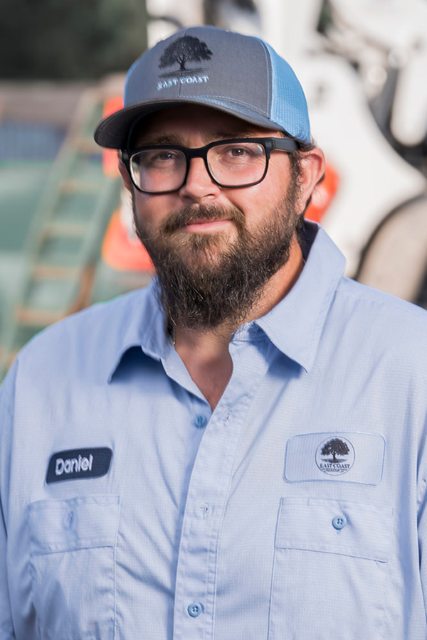 Daniel, grounds maintenance specialist at East Coast Consolidated Landscaping, supporting landscape improvements, lawn care, and property maintenance.