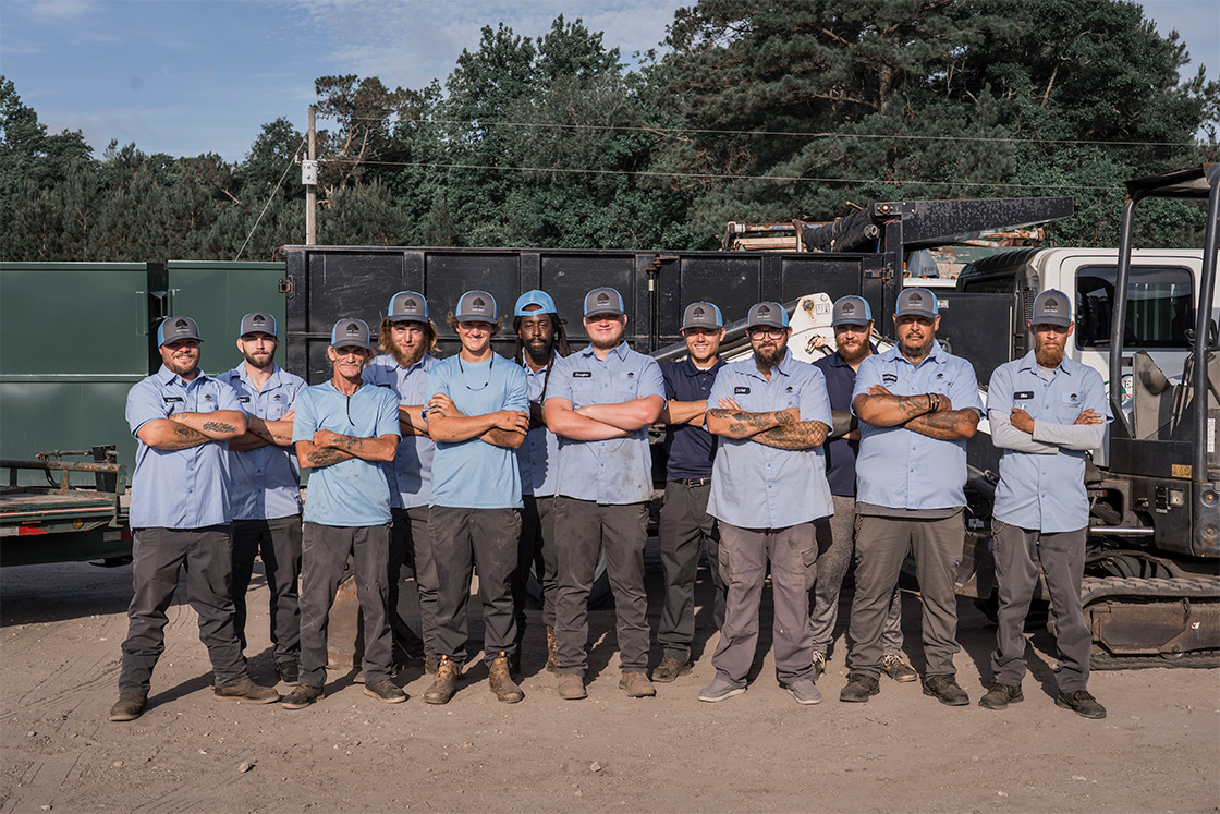East Coast Consolidated Landscaping team providing professional landscaping, hardscaping, and grounds management services for residential, HOA, and commercial properties.